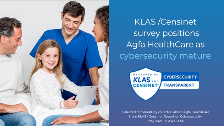 KLAS/Censinet position Agfa HealthCare as cybersecurity mature